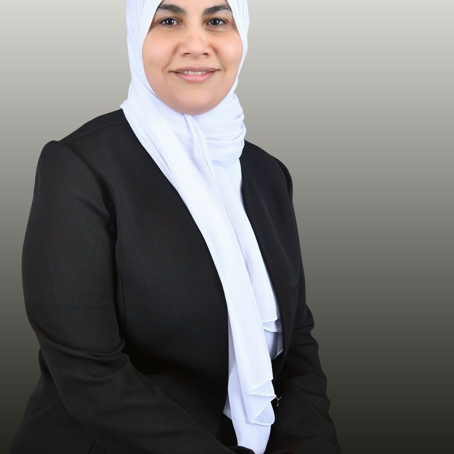 Dr. Diana Abbass, female gynaecologist at her Abu Dhabi clinic
