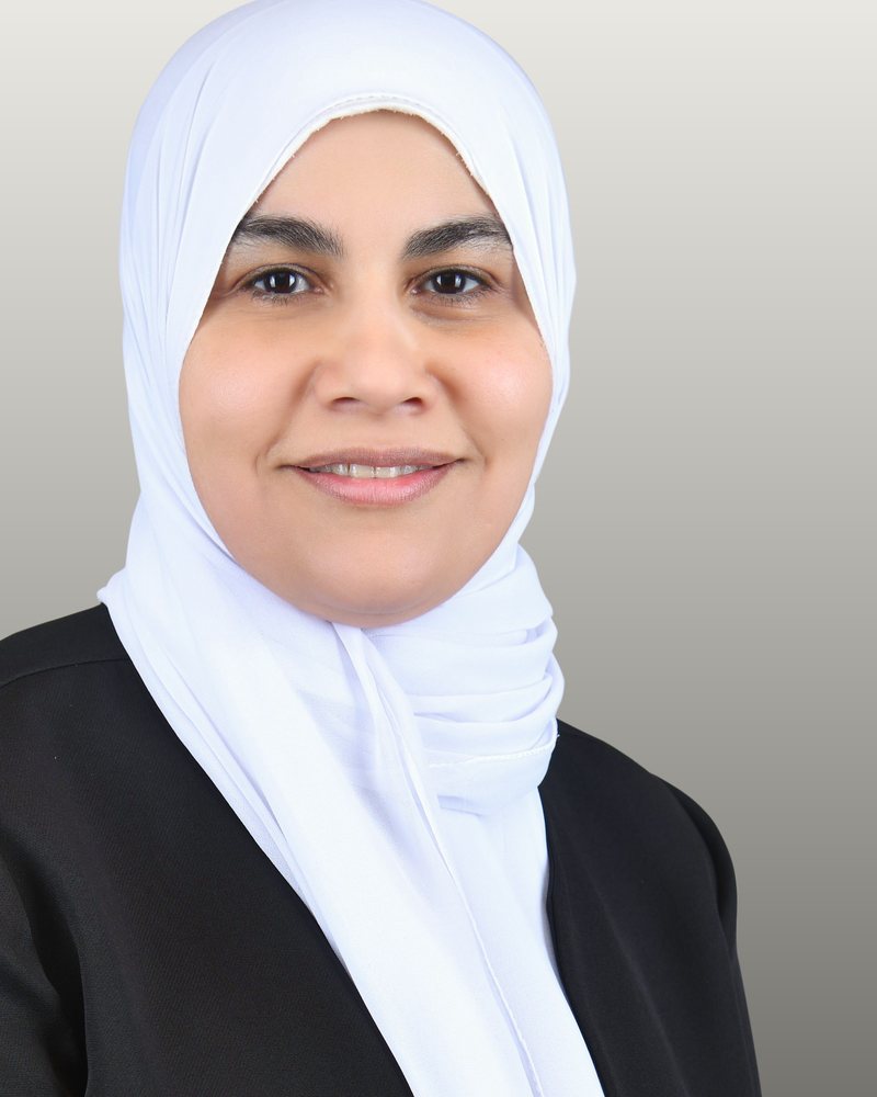 Portrait of Dr. Diana Adli Abbass, women's health specialist in Abu Dhabi